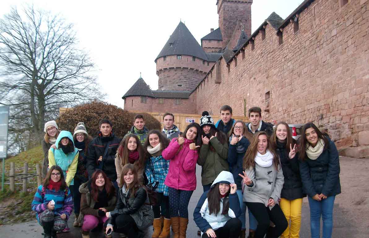 Séptimo intercambio de alumnos del IES José de Mora con otros de Estrasburgo