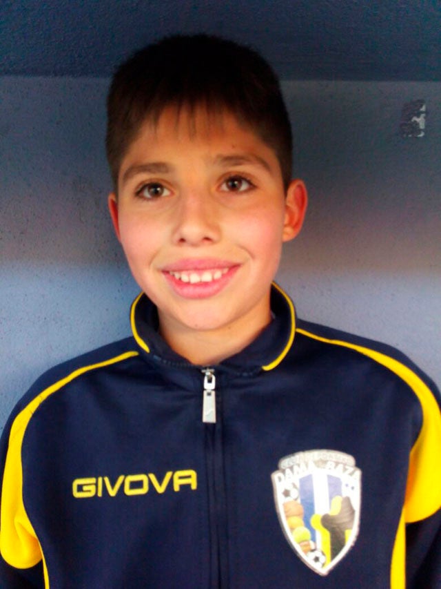 Los jugadores de fútbol sala, Jose Angel, Christian y Alex preseleccionados con la granadina