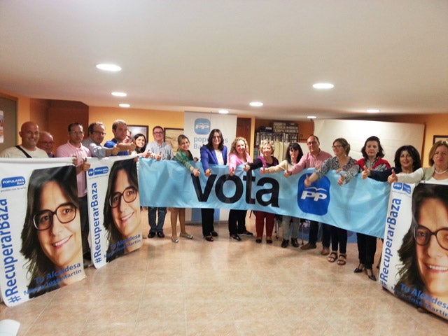 El Partido Popular inicia la campaña electoral con el lema para “recuperar Baza”
