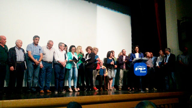 El Partido Popular de Baza homenajea a sus cargos públicos