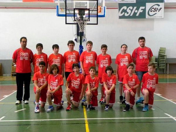 El Mini-básquet del CB Baza tercer puesto en la Final Four provincial