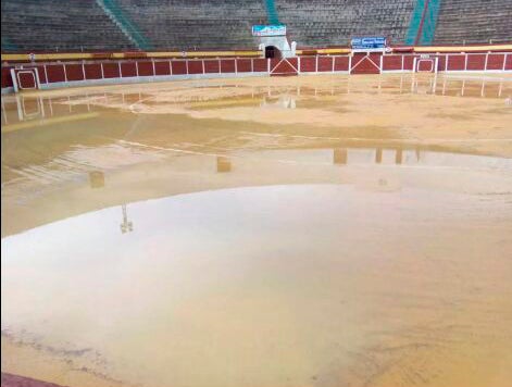 Suspendida por la lluvia la corrida de toros de Baza