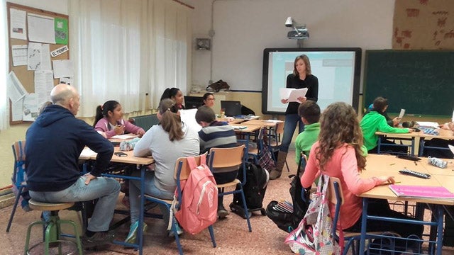 AFA Alcrebite  inicia en Huéscar el proyecto `Nos ponemos en su piel´