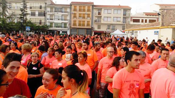 700 personas se dan cita en la IV Marcha Solidaria contra el Cáncer en Huéscar