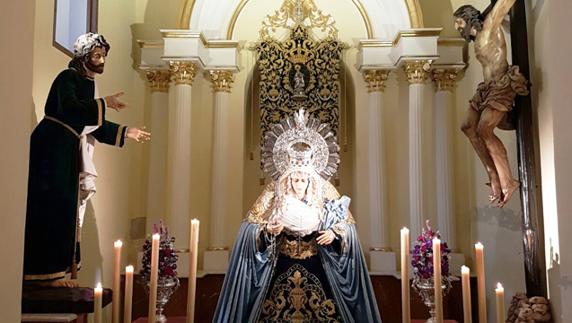 Roban 6 candelabros en la iglesia de San Juan de Baza pertenecientes a la Cofradía de la Esperanza