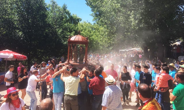Las Santas Alodía y Nunilón unen a Huéscar y Puebla de don Fadrique