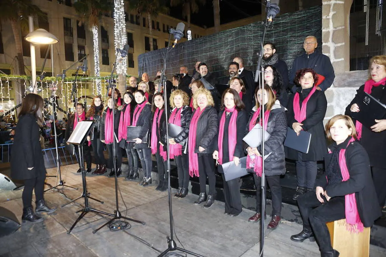 Miles de personas asistieron en la tarde noche de hoy a la Cabalgata de Reyes que desde las siete de la tarde y hasta pasadas las nueve de la noche recorrió el centro de El Ejido. Más de mil personas pusieron el color, la alegría, la magia y la música para que el numeroso público disfrutara.