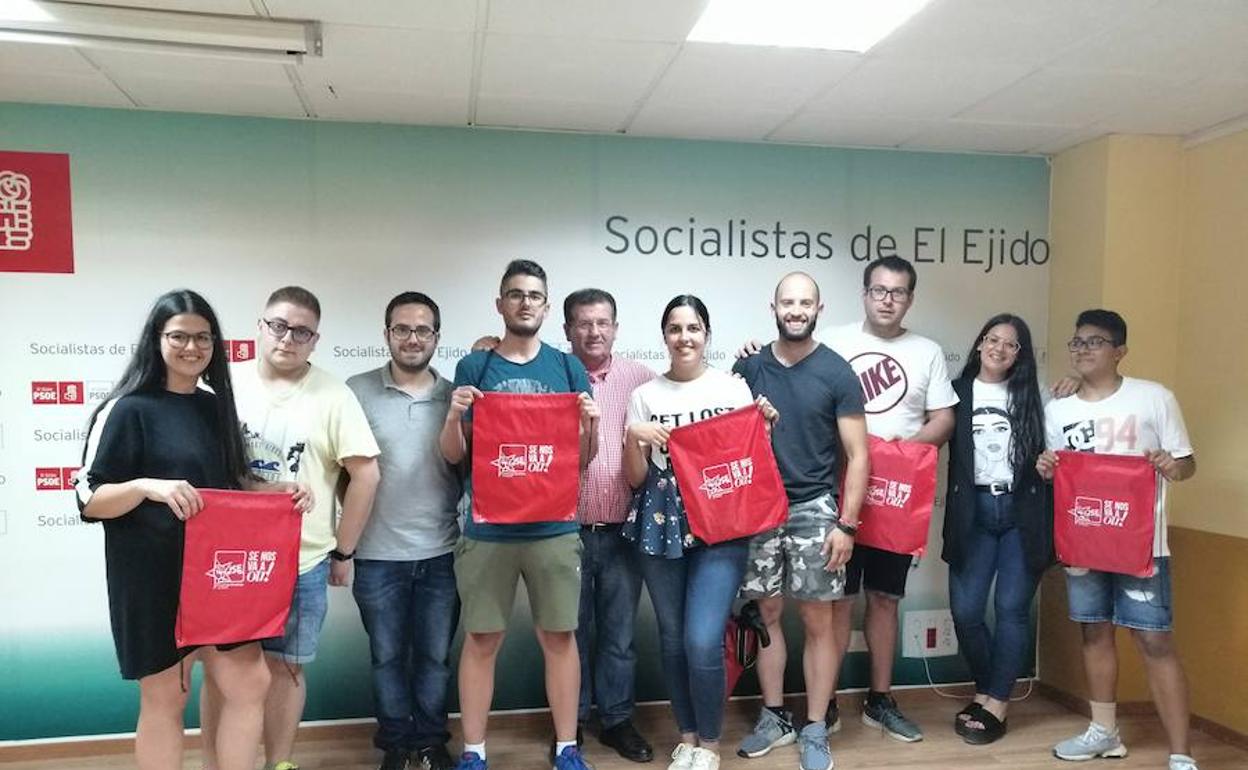 Juventudes Socialistas renuevan su Comisión Ejecutiva Local