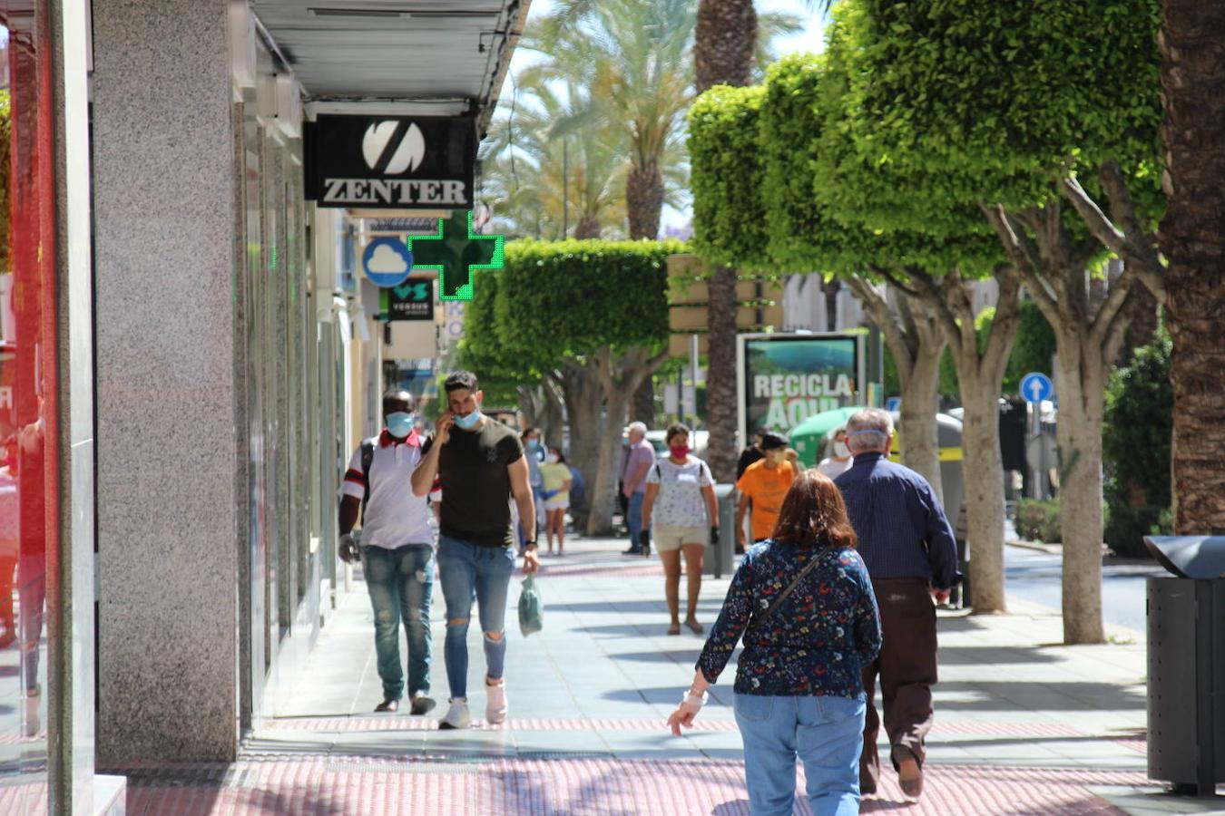 Fotos: El Ejido sale a la calle en su primer día de Fase 1