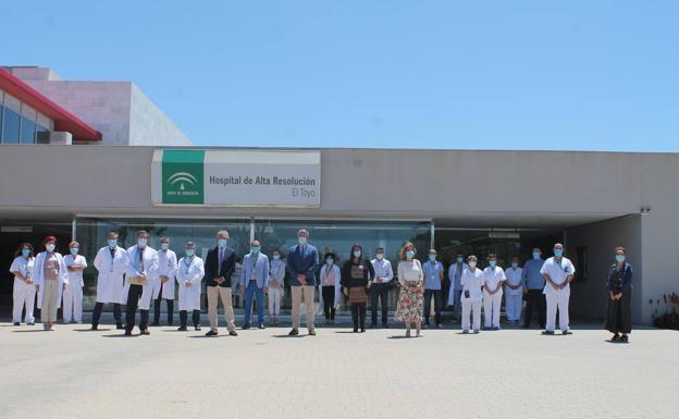 El hospital de El Toyo atiende hoy a un 50% más de población que en su apertura en 2005