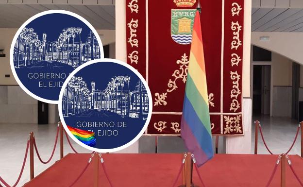 Orgullo LGTBI en Almería | El Ejido elimina durante horas la bandera del arco íris de los perfiles municipales tras exigirlo Vox