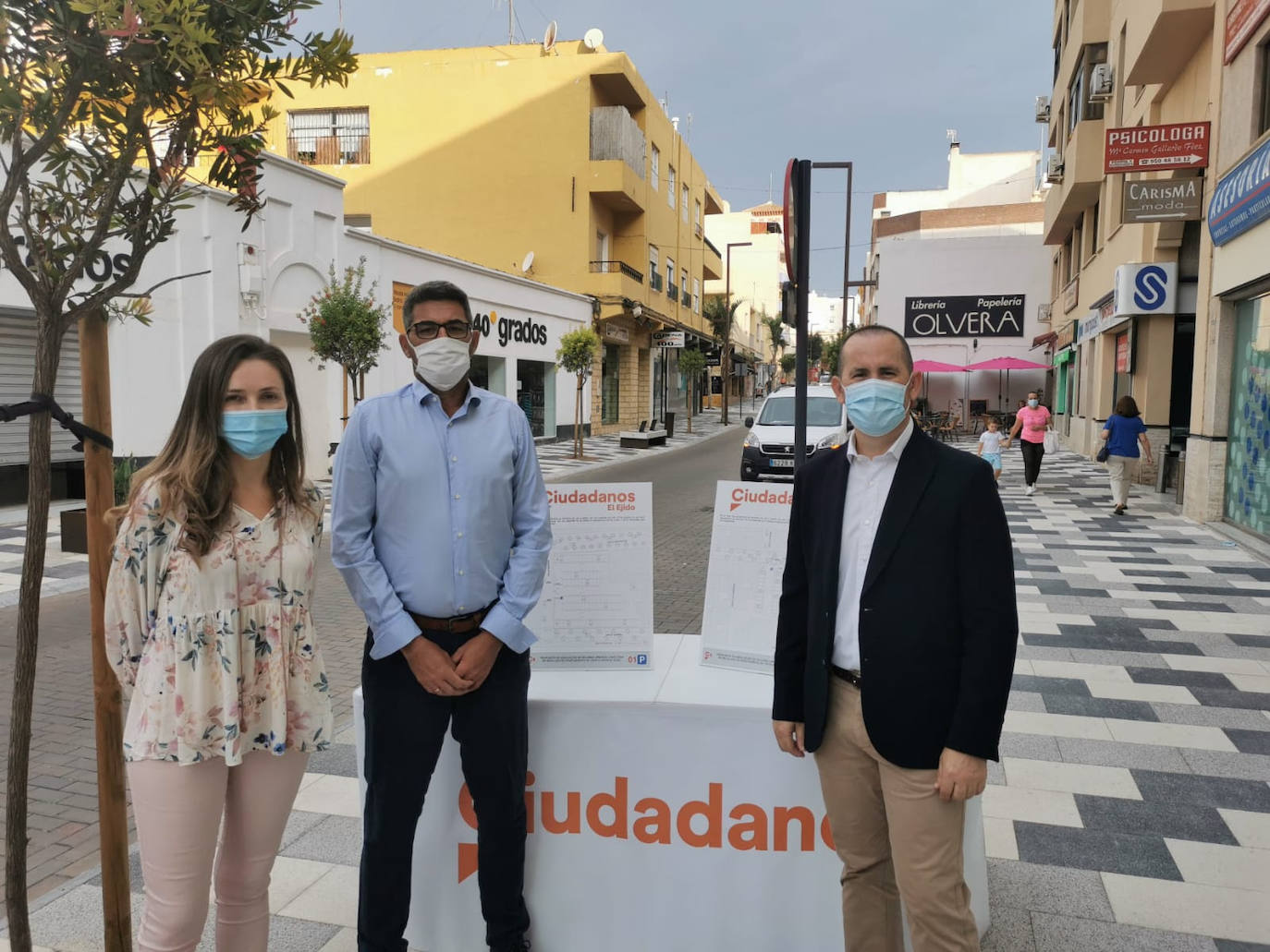 Ciudadanos propone crear 110 plazas de aparcamiento en Ejido Centro
