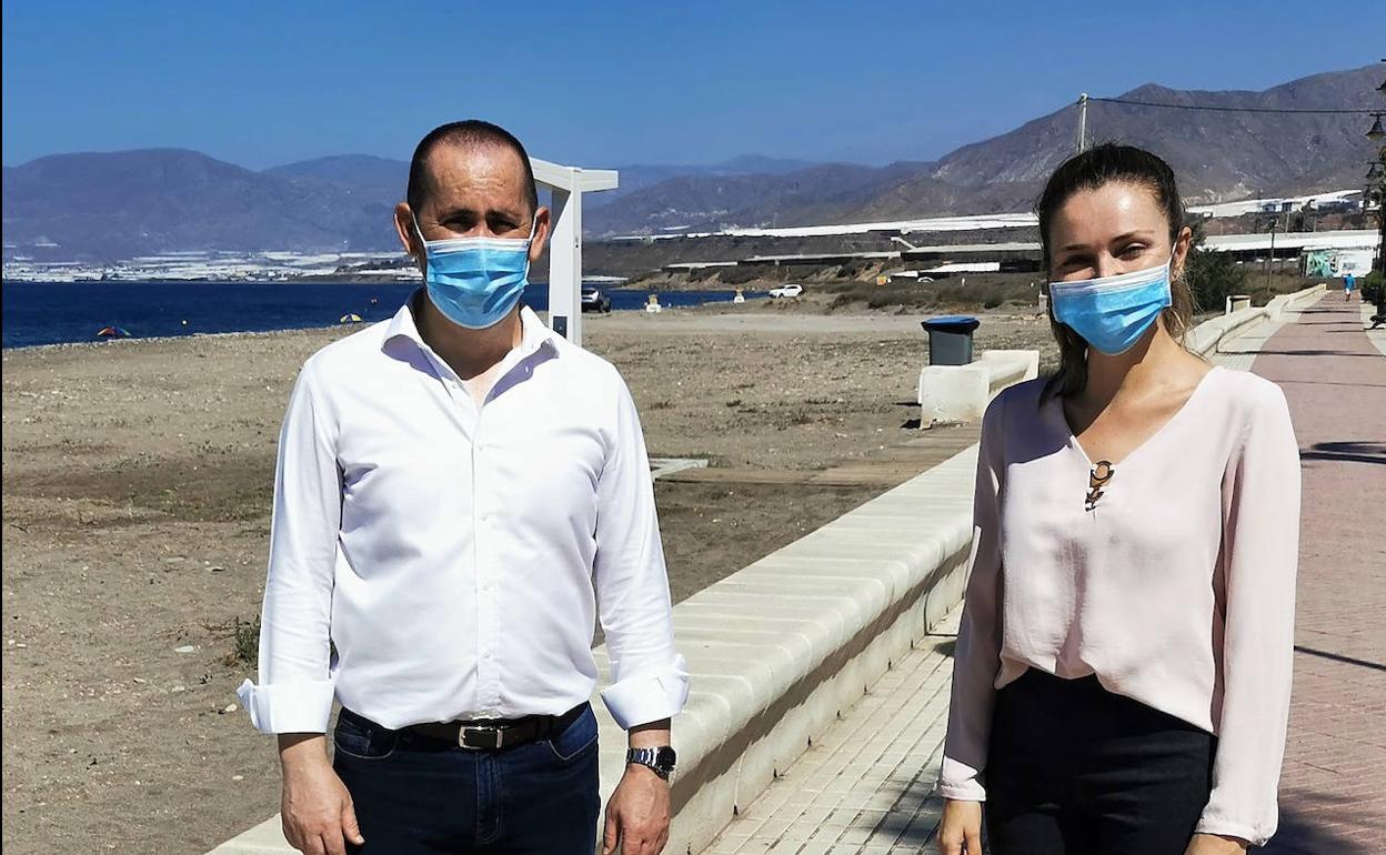 Cs pide actuar por vía de urgencia en las playas de Balerma y Guardias Viejas