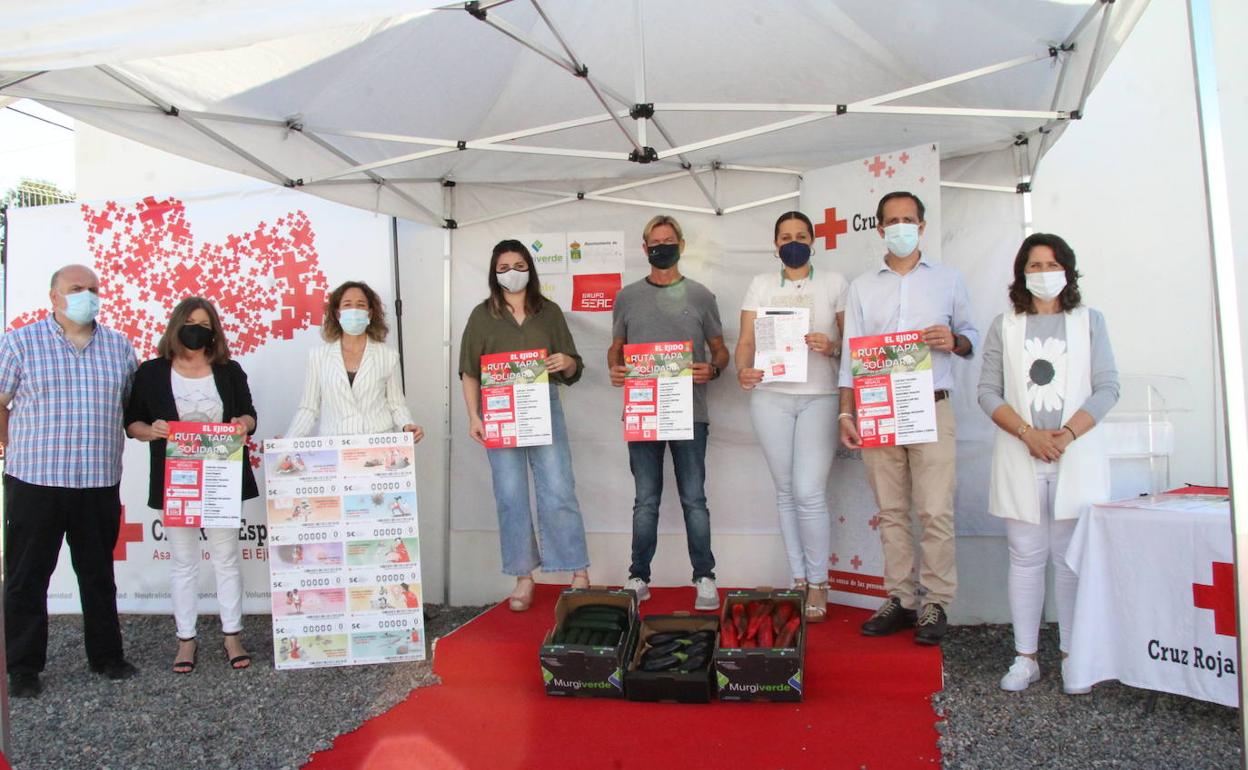 Arranca la I Ruta de la Tapa Solidaria de Cruz Roja en El Ejido