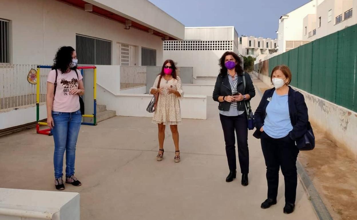 El CEIP Almerimar convertirá su patio en un ejemplo de integración junto a las asociaciones TEA de Almería