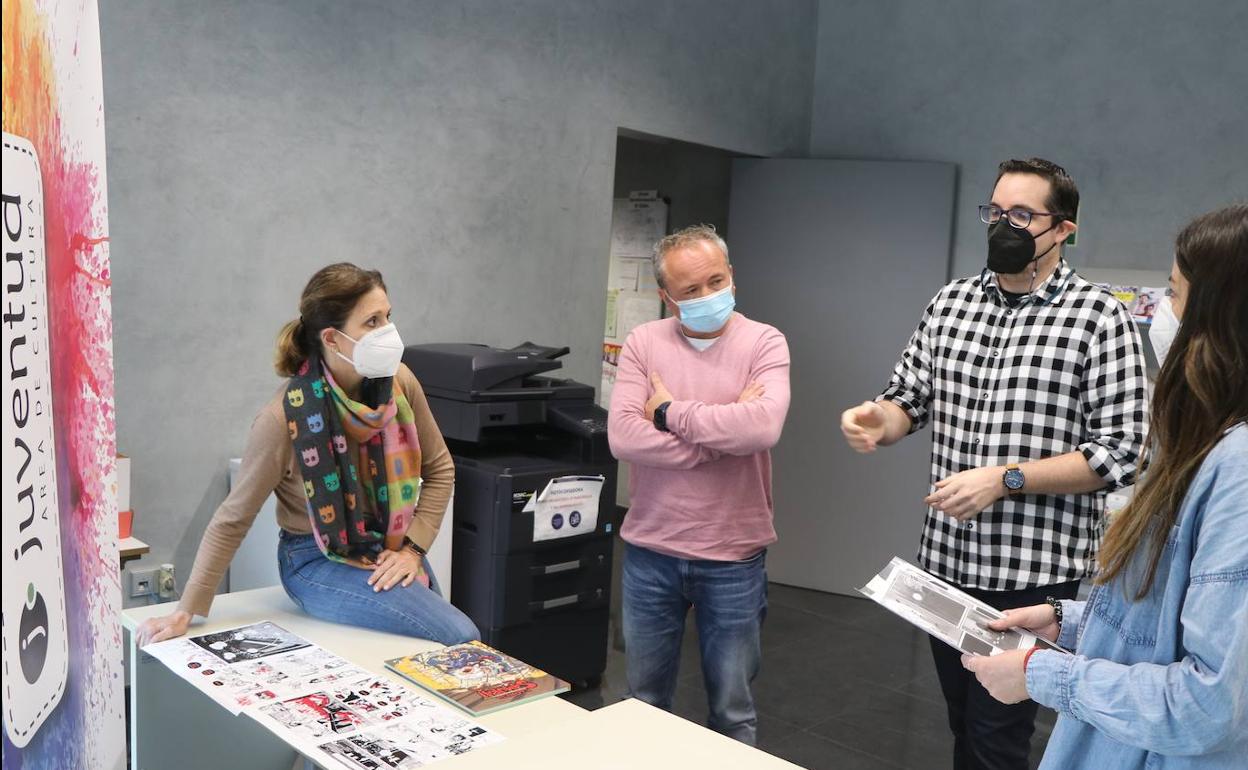 Alberto Llamas y Lucas Martínez ganan el premio del Concurso Provincial de Cómic