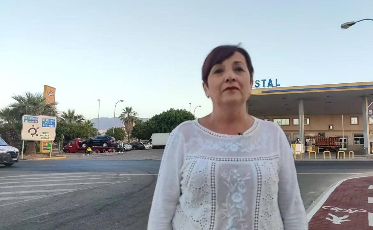 El PSOE exige solución en seguridad vial frente a la gasolinera de Ejido Oeste