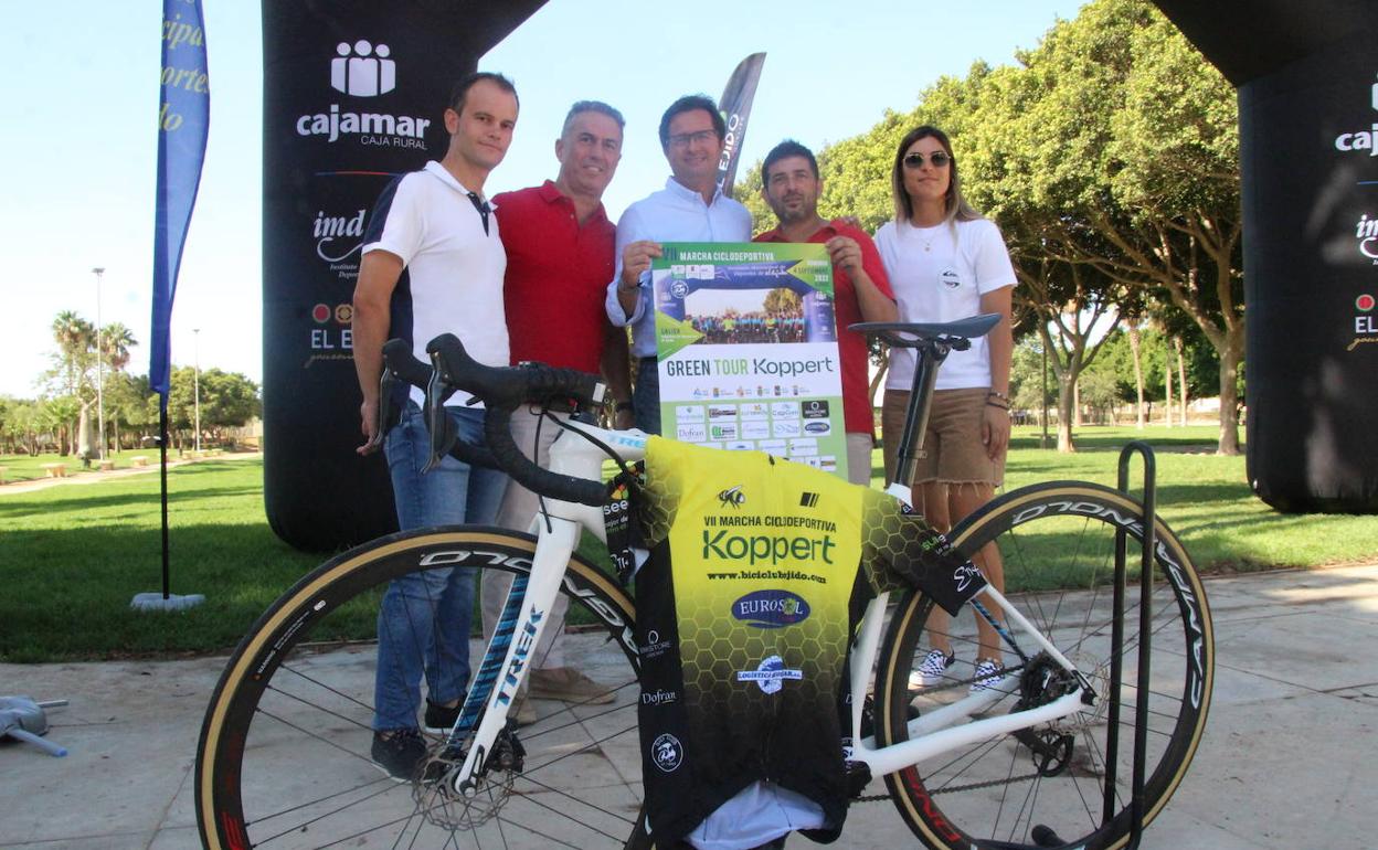 Más de 400 ciclistas tomarán el Poniente con la VII 'Green Tour Koppert'