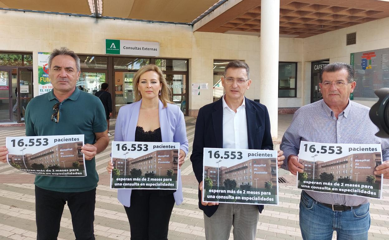 Salud en Almería | El Hospital de Poniente tiene las peores listas de espera de todos los hospitales comarcales andaluces