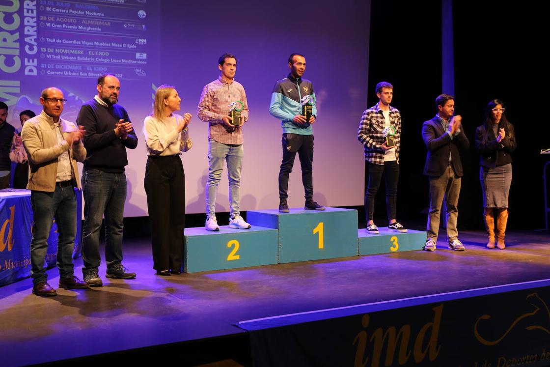 El Ejido clausura el Circuito de Carreras Populares 2022 con la entrega de premios