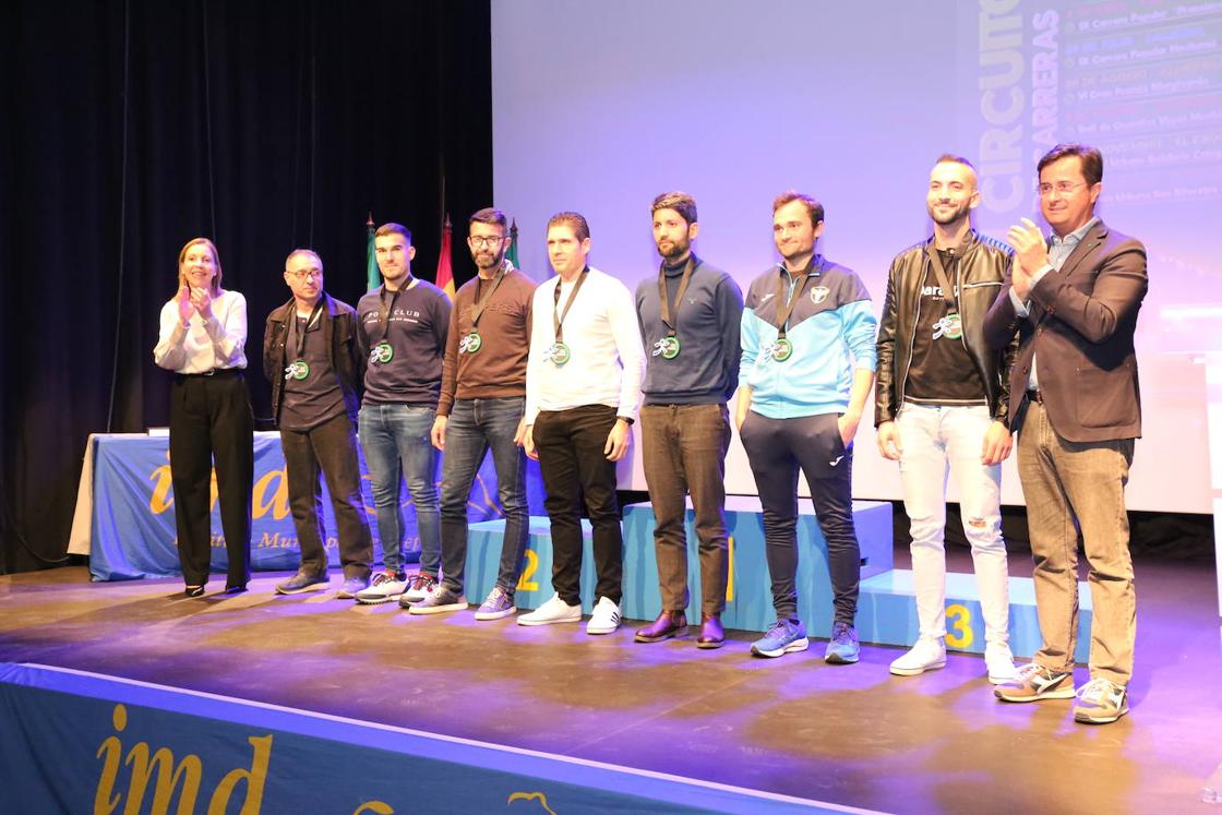 El Ejido clausura el Circuito de Carreras Populares 2022 con la entrega de premios