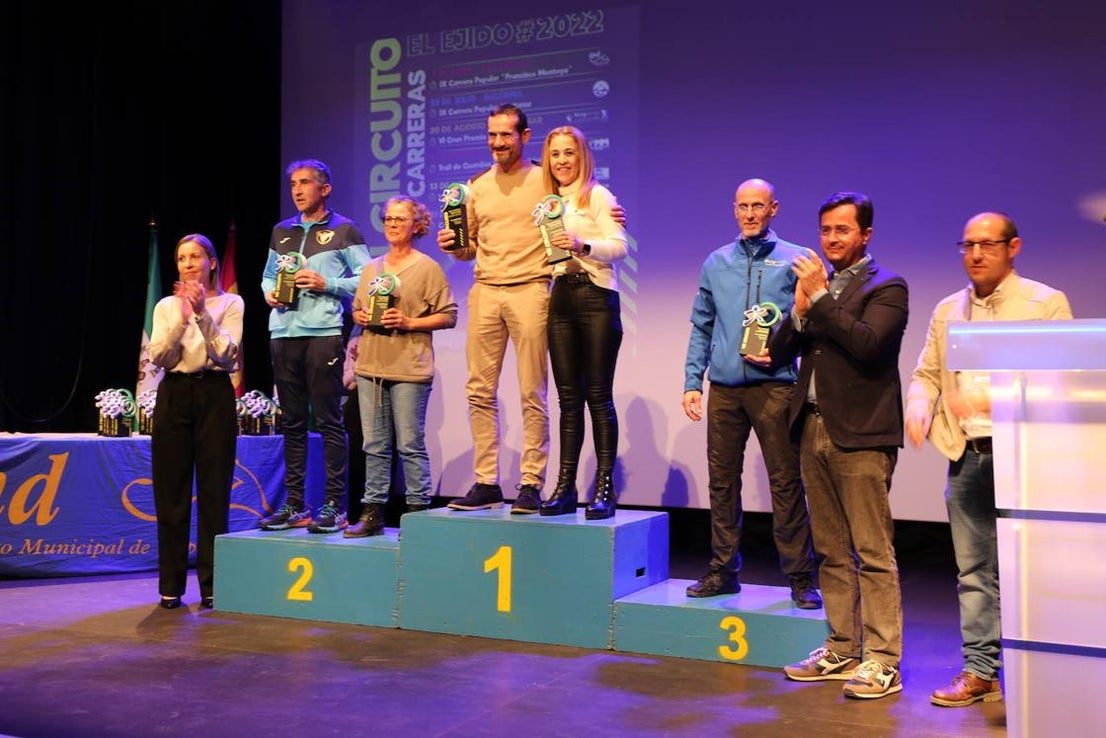 El Ejido clausura el Circuito de Carreras Populares 2022 con la entrega de premios