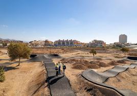 El Pump Truck del parque de las familias comienza a tomar formar