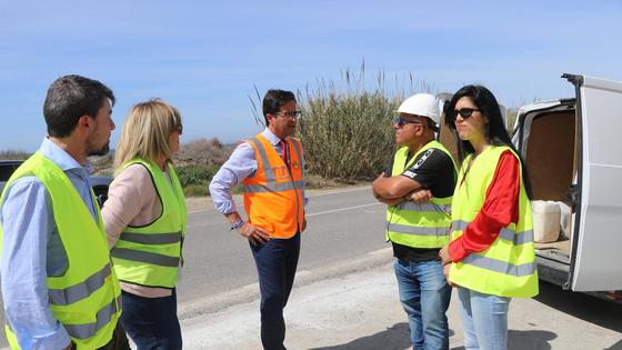 Balerma y Guardias Viejas se conectarán por carril bici de una forma segura