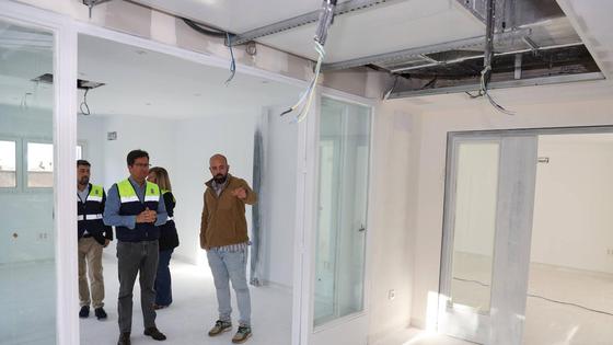 La nueva biblioteca de Santa María del Águila estará lista a lo largo de este mes