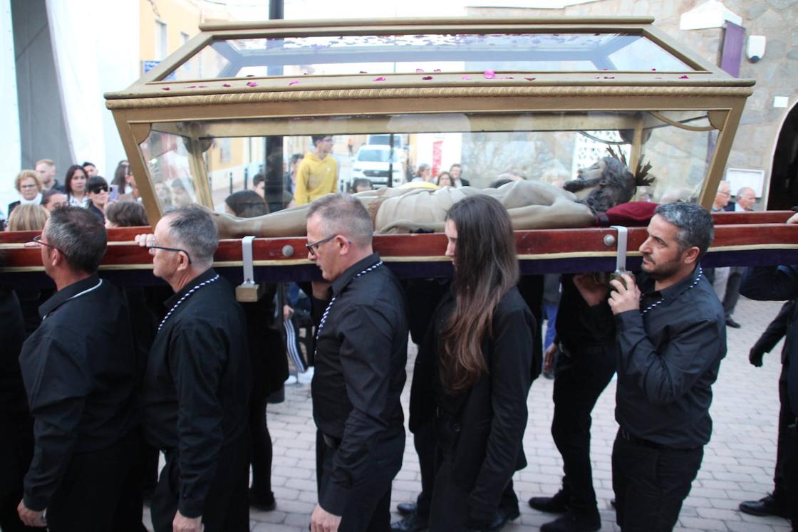 Balerma procesiona al Santo Entierro de Nuestro Padre Jesús de la Redención