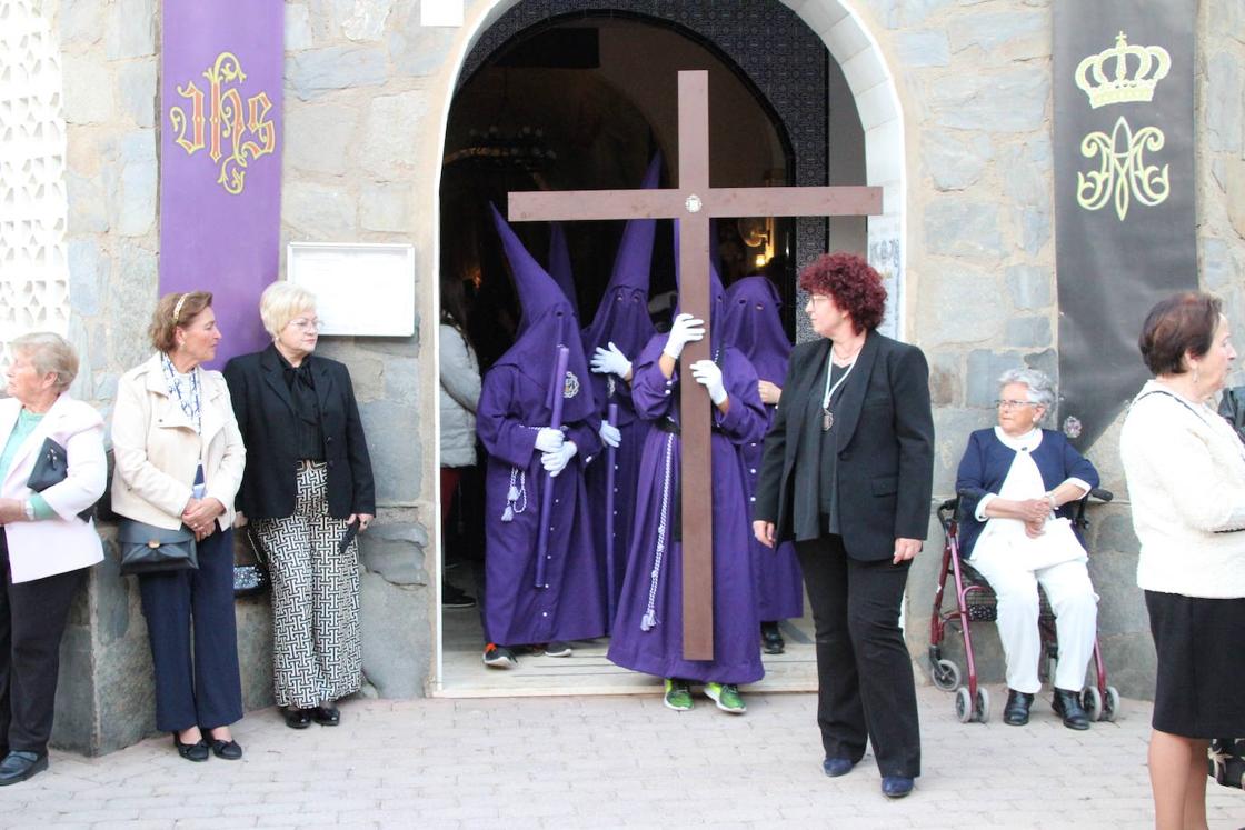 Balerma procesiona al Santo Entierro de Nuestro Padre Jesús de la Redención