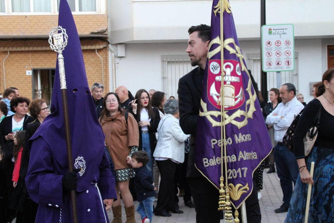 Balerma procesiona al Santo Entierro de Nuestro Padre Jesús de la Redención