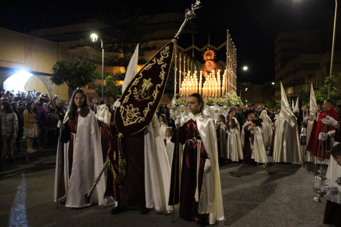 Santa María del Águila vive con fervor su Viernes Santo