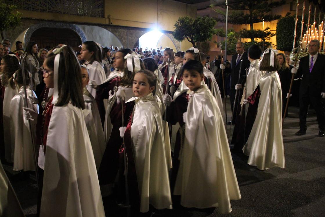 Santa María del Águila vive con fervor su Viernes Santo