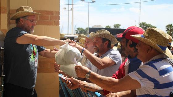 6.000 raciones de habas con tocino y fritá por San Marcos