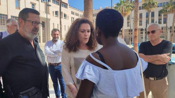 La situación de la Balsa del Sapo y la playa de Balerma, en la agenda de Inmaculada Nieto en El Ejido