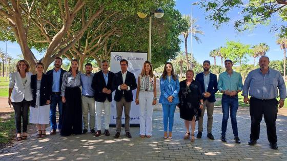 Góngora centra su campaña electoral en «la buena gestión» de sus 12 años como alcalde