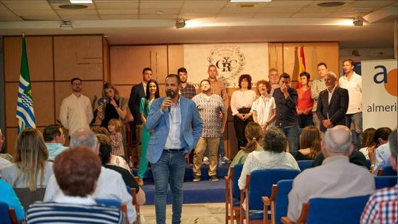Almerienses presenta su candidatura electoral en El Ejido ante más de 200 personas