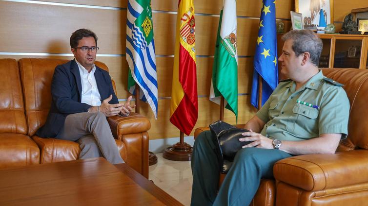 El comandante Jesús Mira estará al frente de la compañía de la Guardia Civil en El Ejido