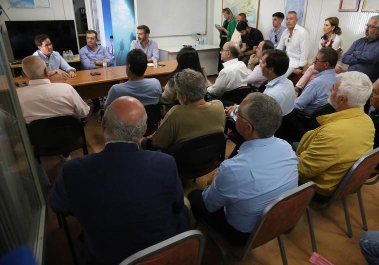 Góngora y Fernández-Pacheco muestran el compromiso del PP por actualizar el Puerto Deportivo de Almerimar