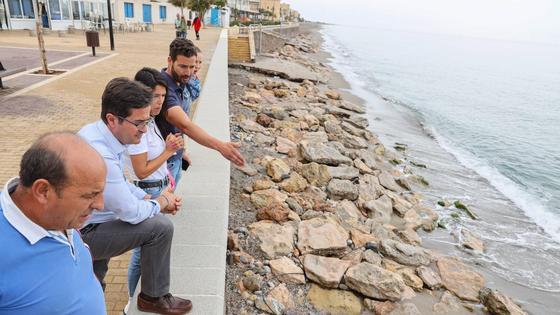 El alcalde solicita nuevamente una reunión a Subdelegación y Costas sobre la situación de Balerma
