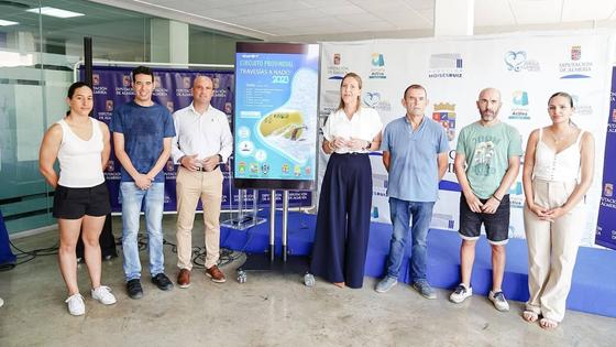 El Ejido acogerá dos de las siete pruebas del Circuito Provincial de Travesías a Nado de la Diputación