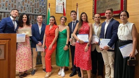 El traumatólogo David Raya, premio al mejor expediente MIR del Colegio de Médicos de Almería