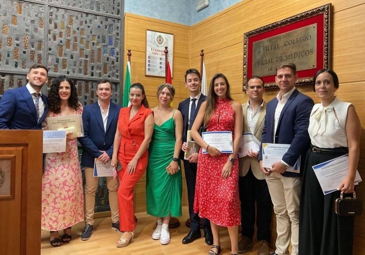 El traumatólogo David Raya, premio al mejor expediente MIR del Colegio de Médicos de Almería