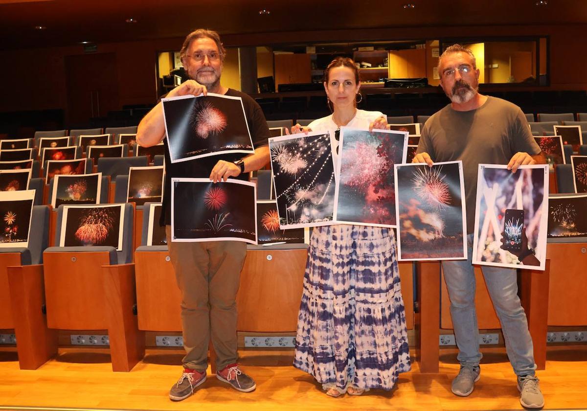 Carlos García, Jesús Fernández y Tamara Carmona, mejores fotos del Festival de Pirotecnia