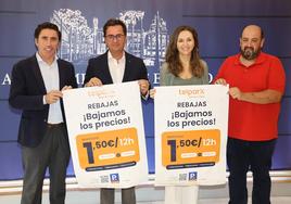 Aparcar en el centro por menos de dos euros al día, reclamo para el comercio local