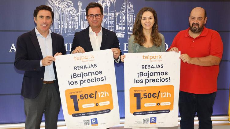 Aparcar en el centro por menos de dos euros al día, reclamo para el comercio local