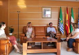 Elena Gómez, Nuria Victoria, Francisco Góngora, Rosa Rodríguez.