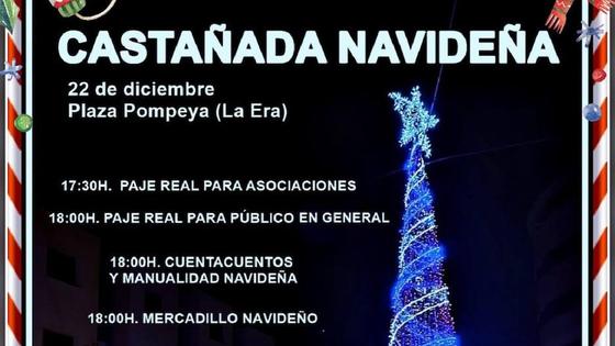 Ejido Norte vivirá su gran Castañada Navideña y la visita del paje real el 22 de diciembre