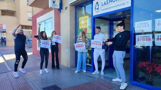 Las Norias reparte premios de cuatro quintos y El COPO un segundo